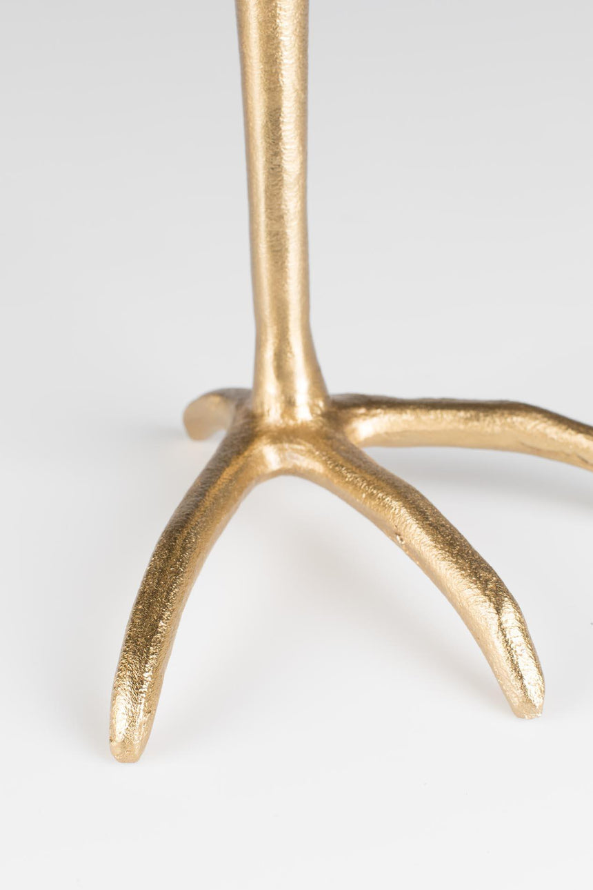 The golden heron fém gyertyatartó kicsi-2