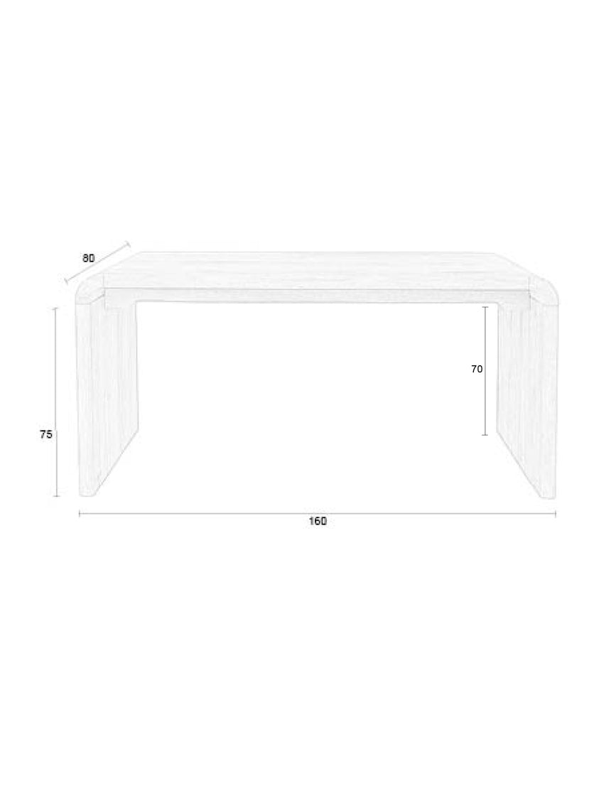 Brave wooden dining table