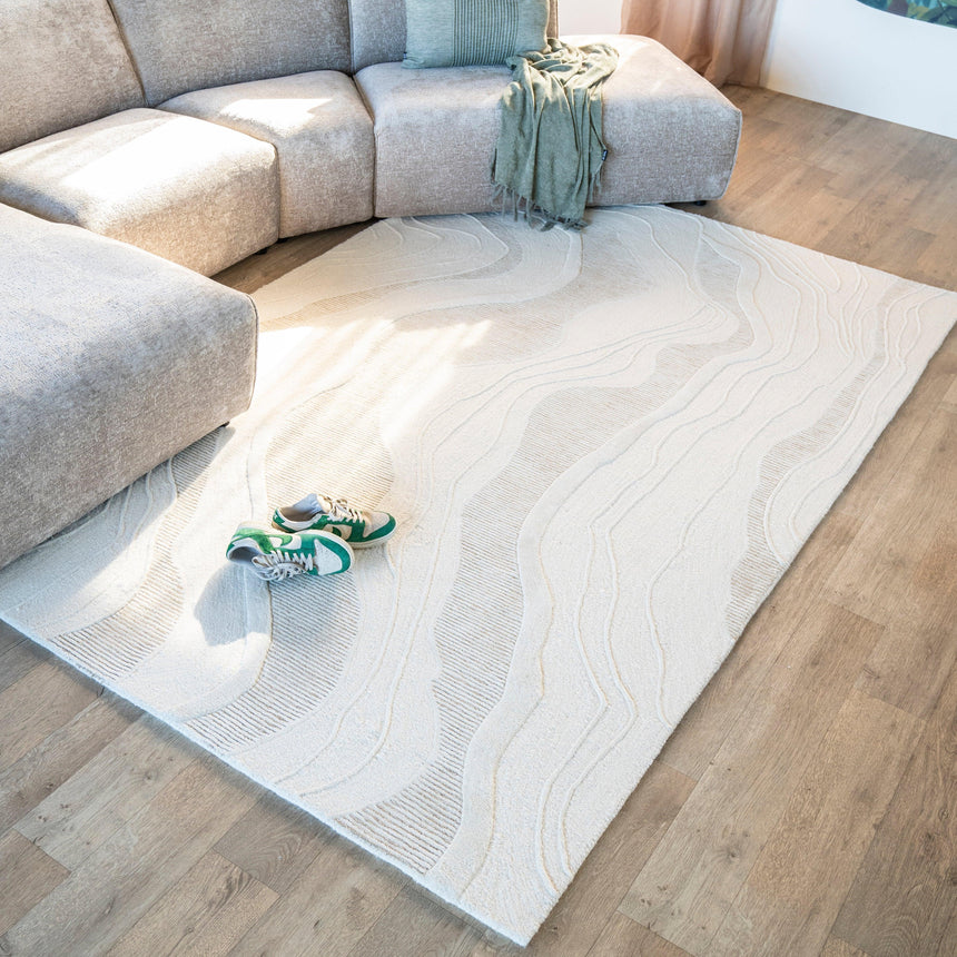 Soil wool rug 190x290 cm