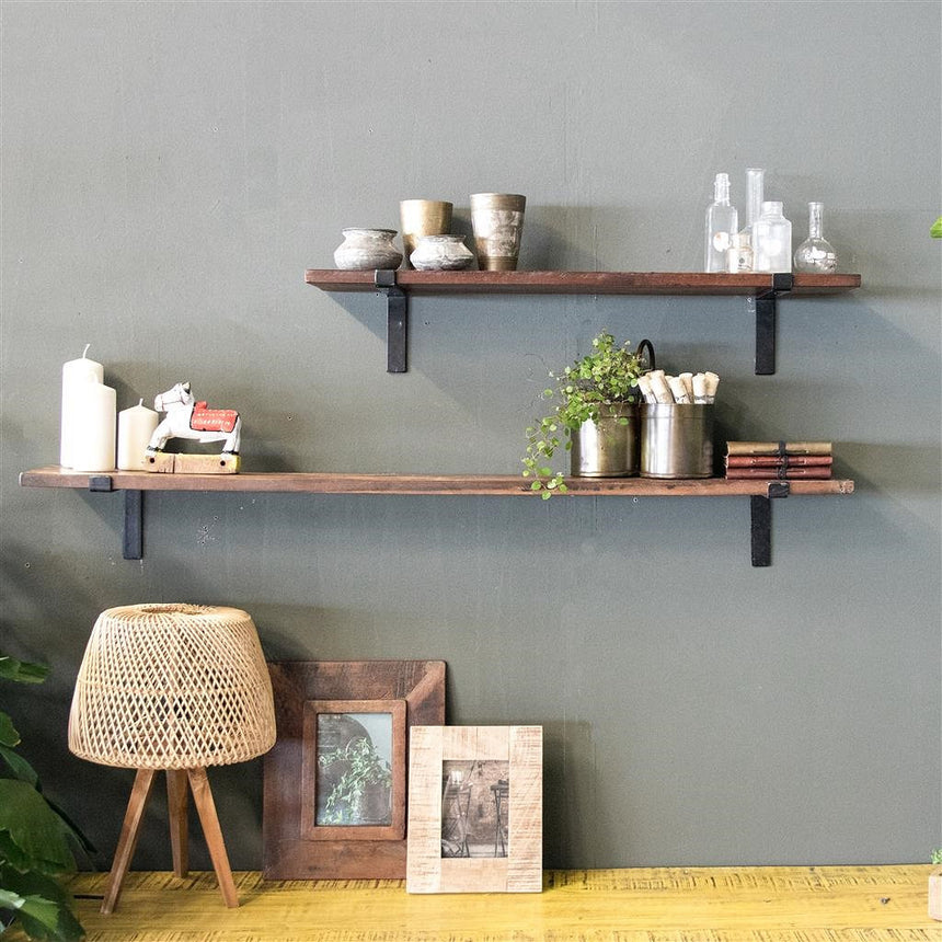 Factory wooden wall shelf 120