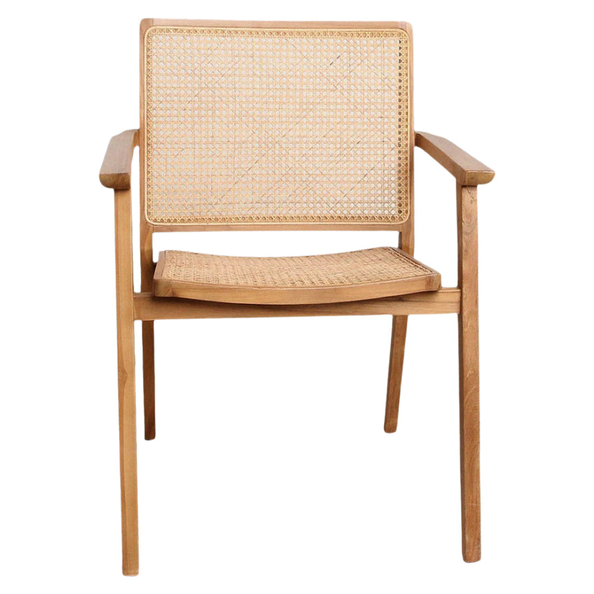 Nova rattan karfás szék