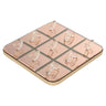 Caylin Tic Tac Toe üveg dekoráció - Dutch Home