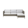 Connect szövet kerti sarokkanapé 225x153