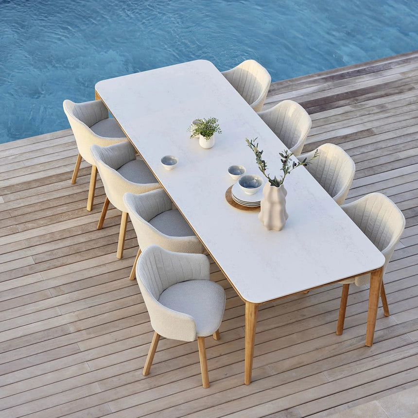 Aspect kerámia kerti asztal 280x100