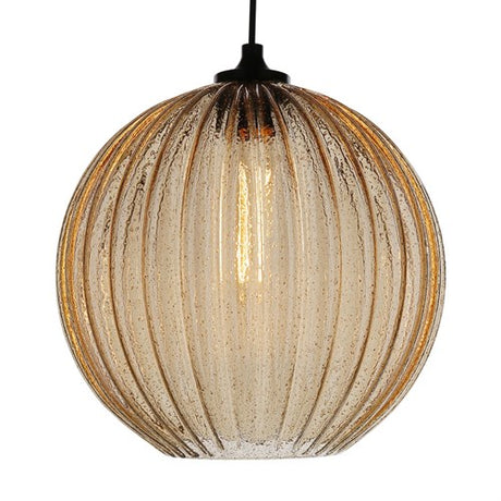 Ball Ripple üveg függőlámpa