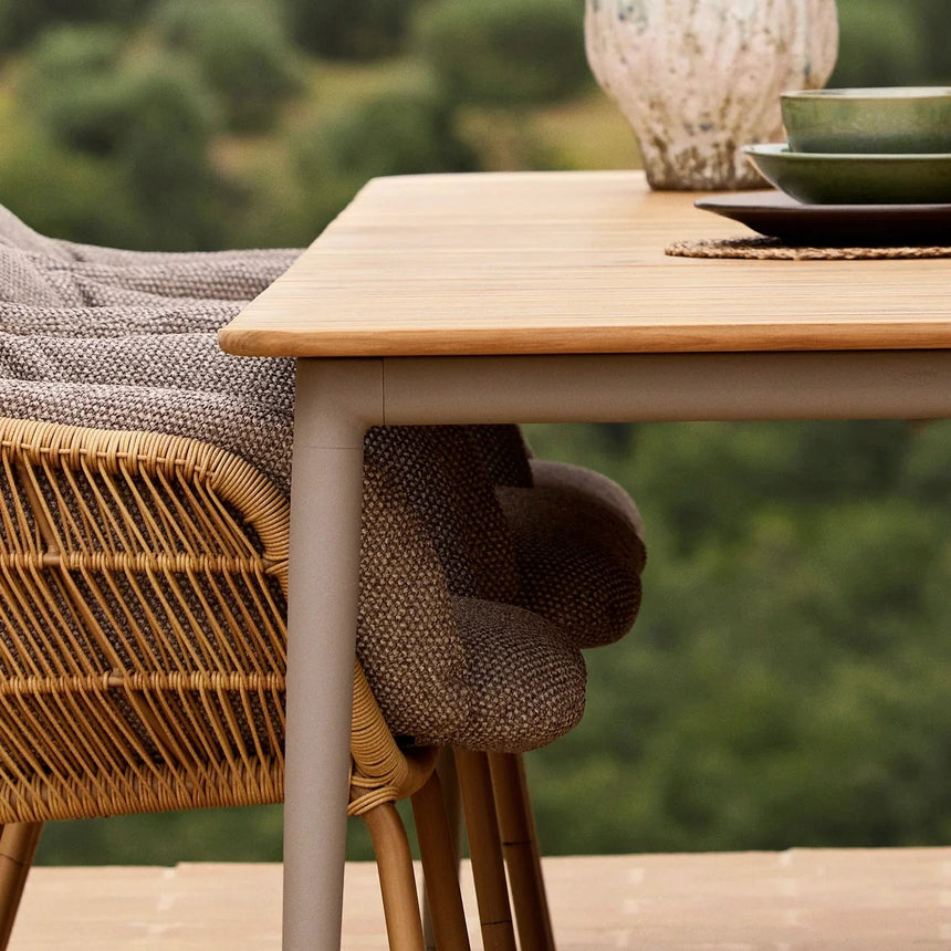 Core fa kerti asztal 274x90