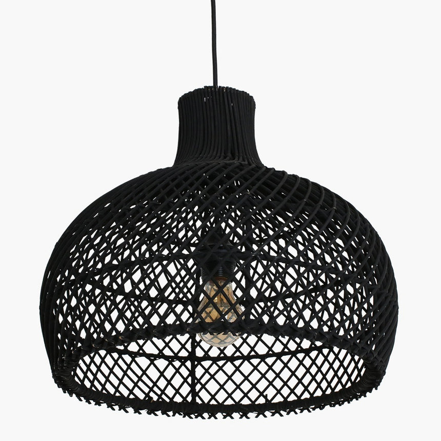 Maze rattan függőlámpa Ø42