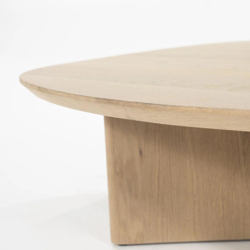 Stef wooden coffee table 80x80