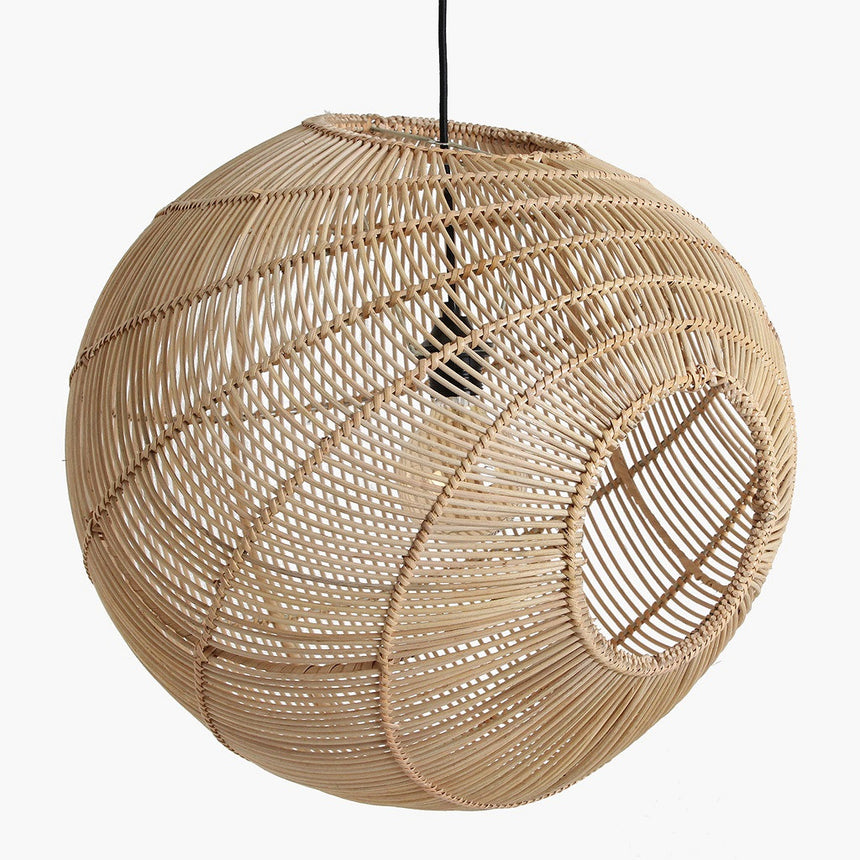 Luna Sphere rattan függőlámpa