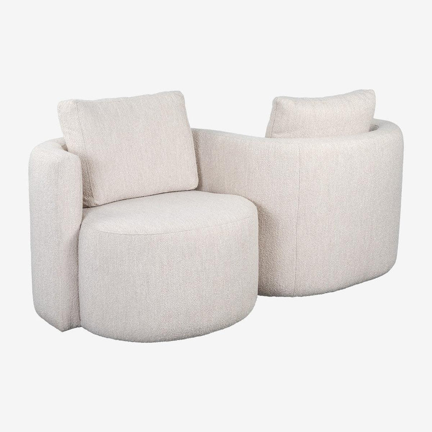 Duo armchair