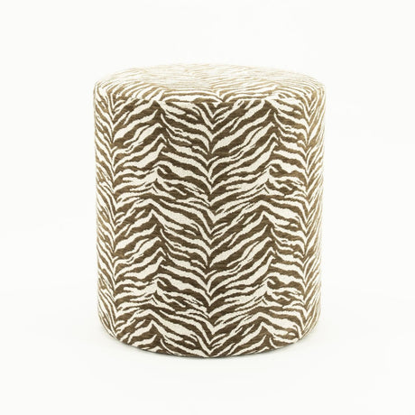 Tigra szövet puff