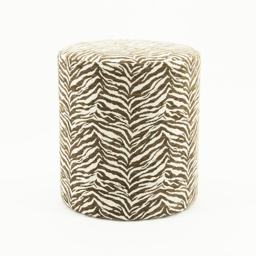 Tigra szövet puff