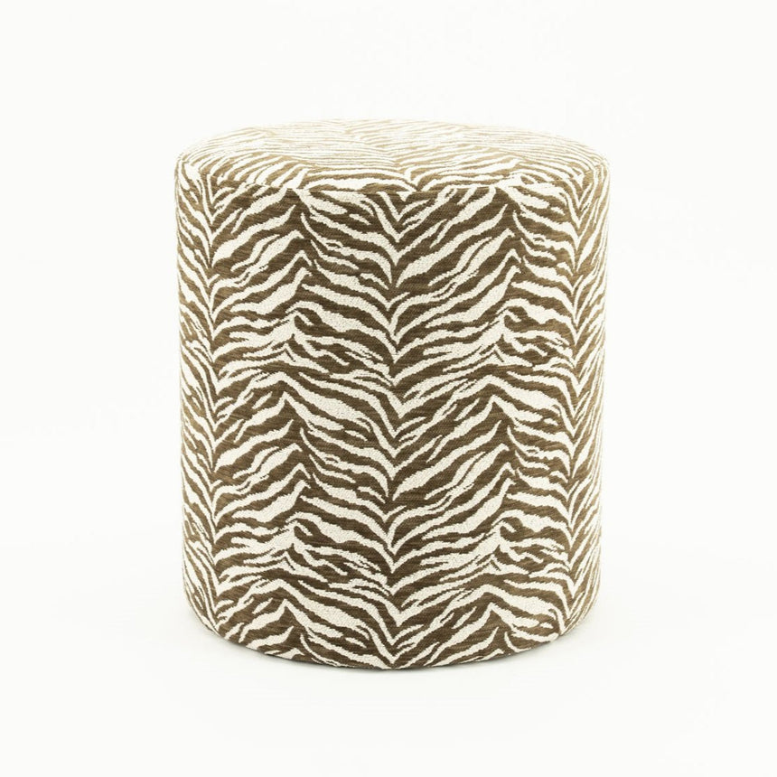 Tigra szövet puff