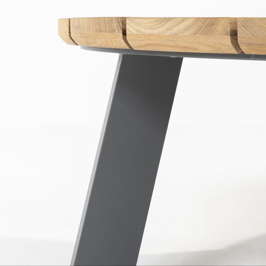 Emma wooden garden coffee table set