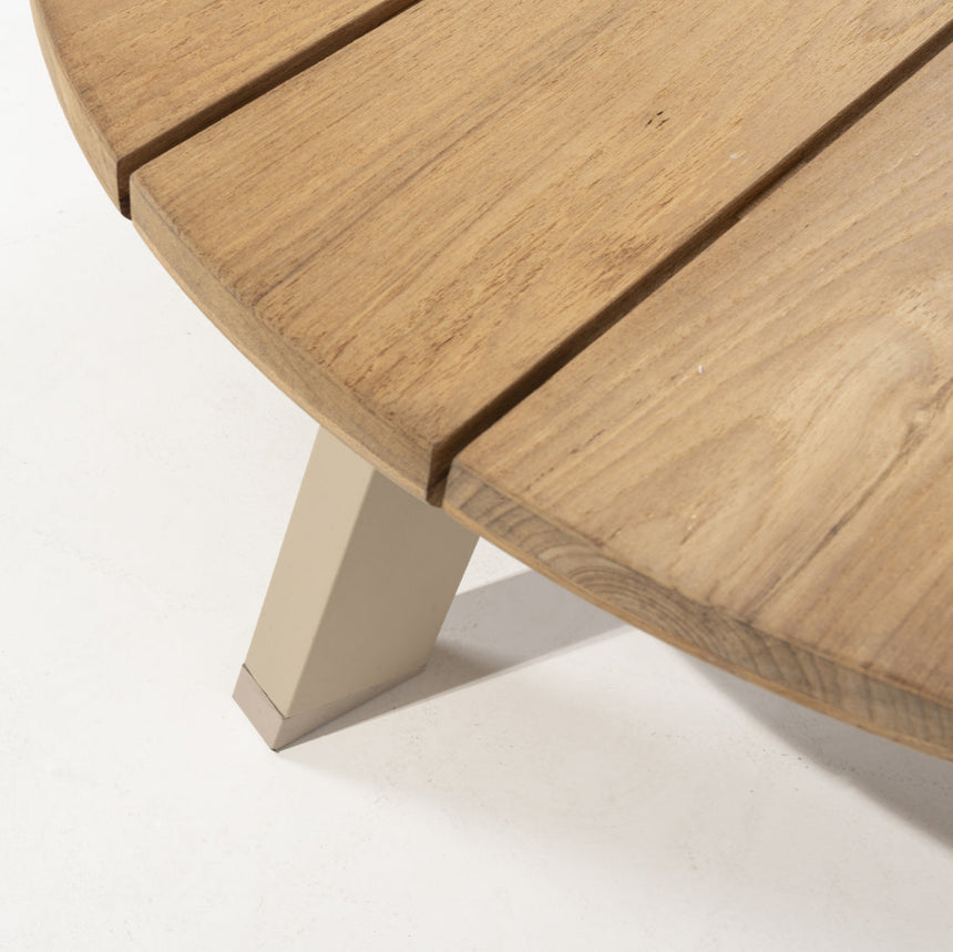 Emma wooden garden coffee table set