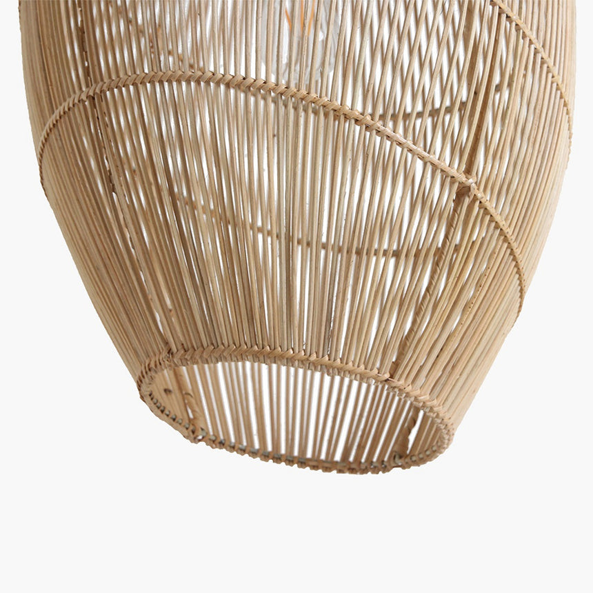 Luna Halo rattan függőlámpa