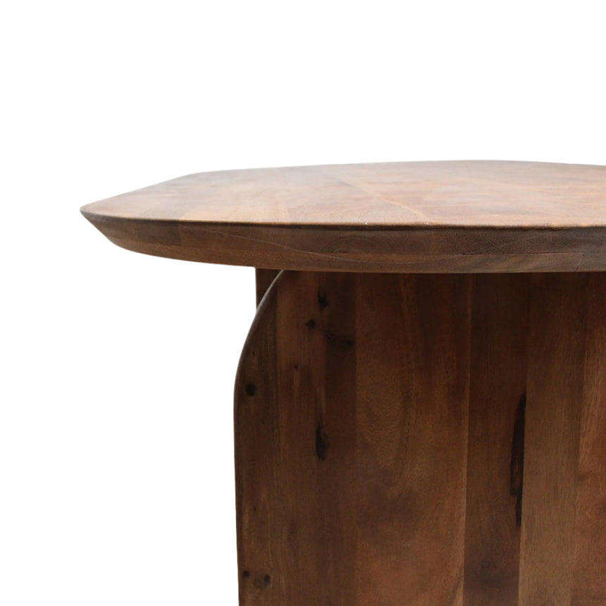 Bullnose fa étkezőasztal 180x90