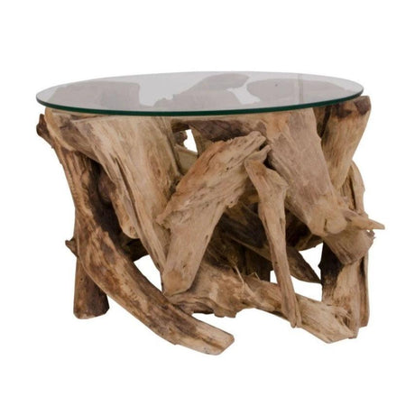 Goes üveg dohányzóasztal