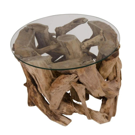 Goes üveg dohányzóasztal