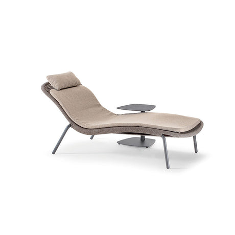 Panama fabric sun lounger