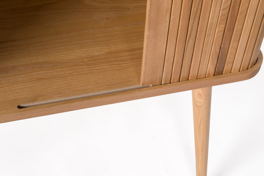 Barbier 2-door wooden cabinet