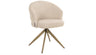 Zendaya chenille swivel chair
