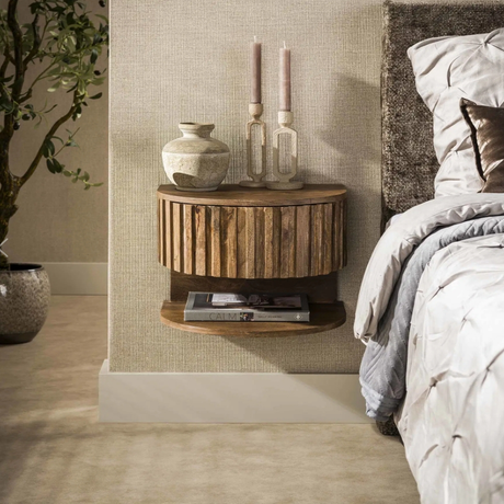 Ridge lebegő éjjeliszekrény polccal