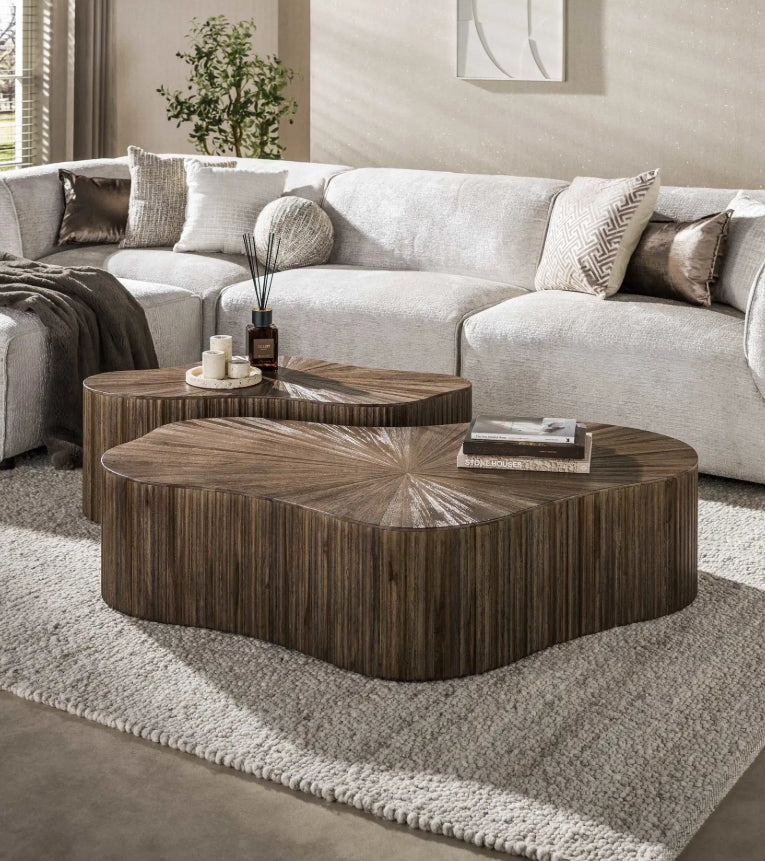 Maya Teak XL dohányzóasztal szett