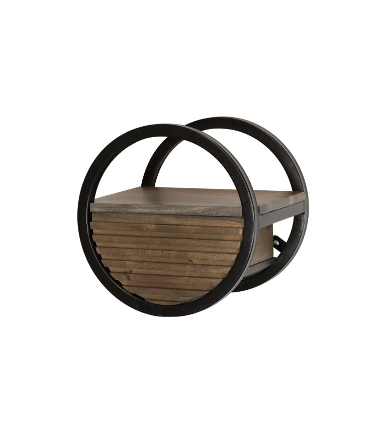 Circular fali polc