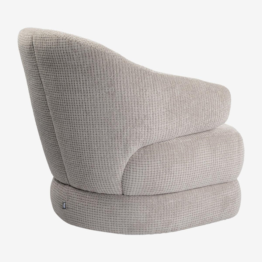Lau swivel armchair