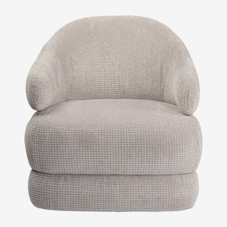 Lau swivel armchair