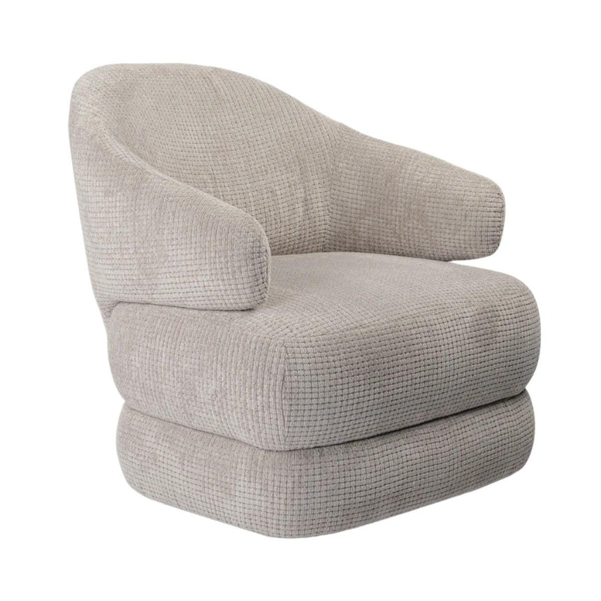Lau swivel armchair