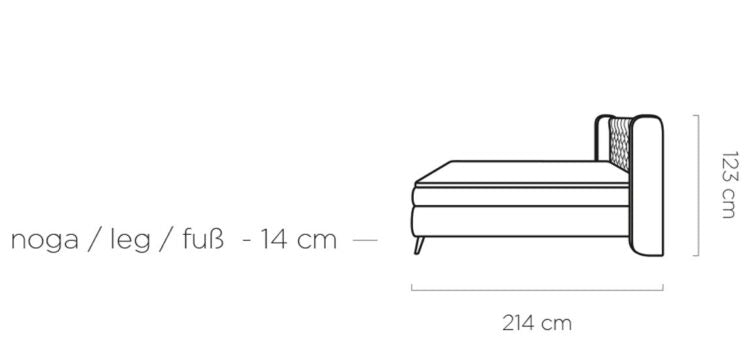 Madison boxspring ágy