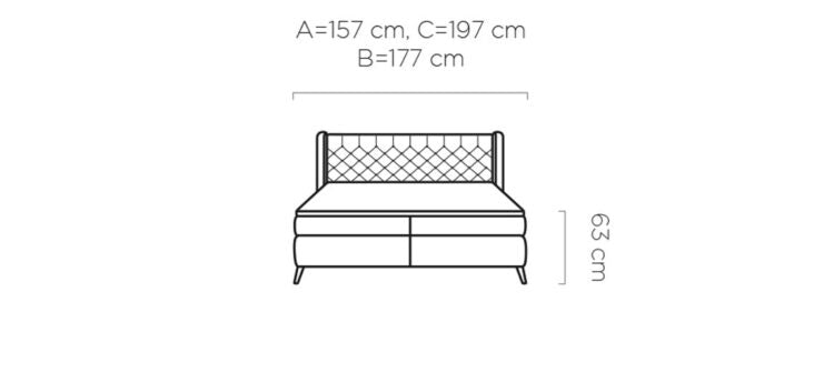 Madison boxspring ágy