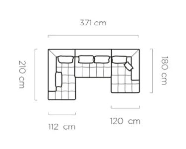 Magnetic XL kanapé