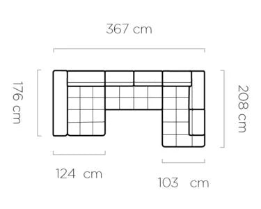 Mavel XL kanapé