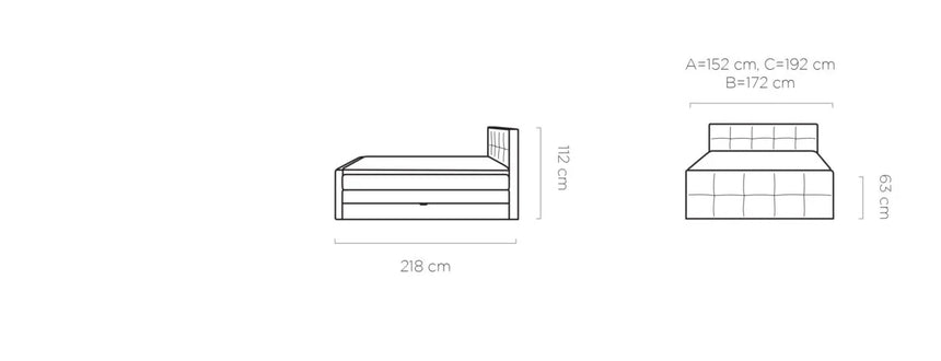 Medino New boxspring ágy