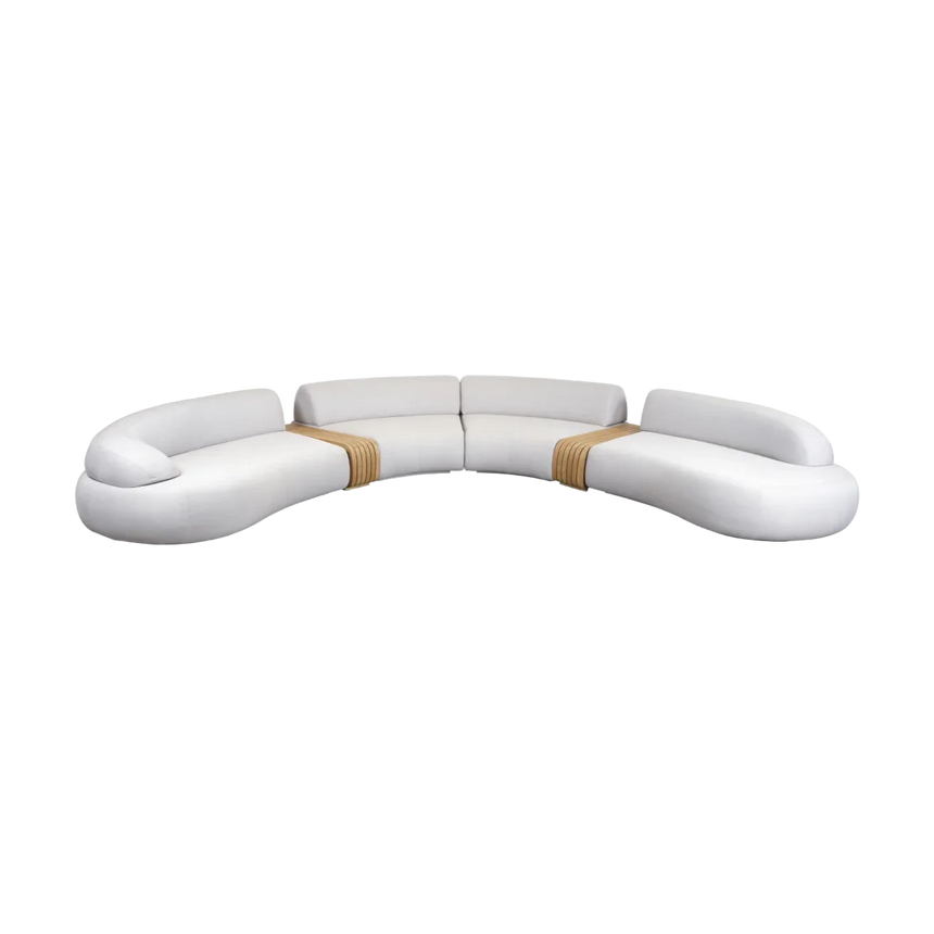 Mellow 6 személyes kerti szövet kanapé