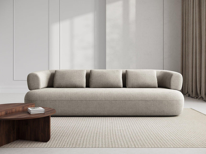 Jenny 4-seater ascot bouclé sofa