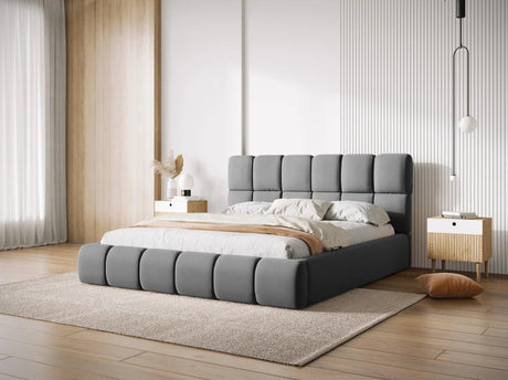 Bellis velvet bed frame 200x200