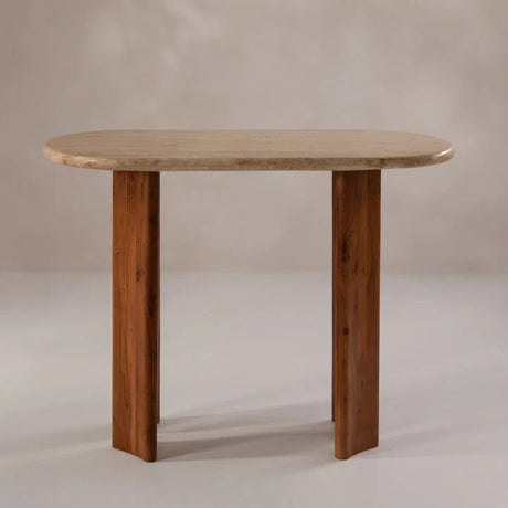 Cleo limestone coffee table