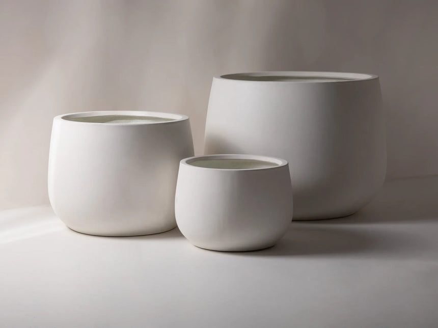 Iria beton virágtartó Ø56