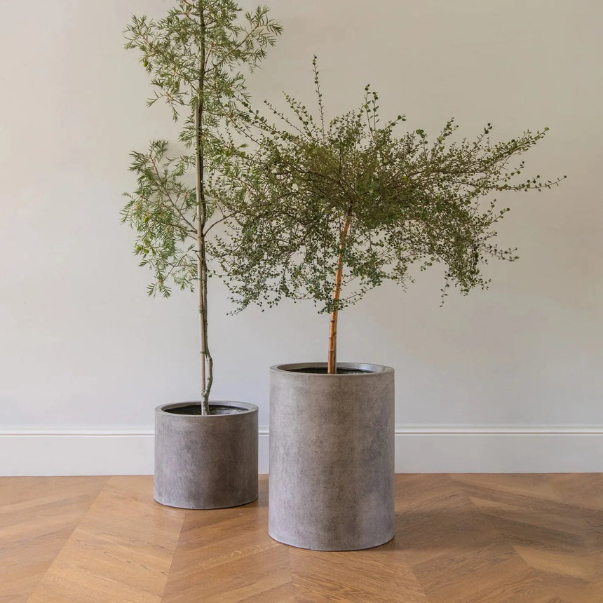 Halia beton virágtartó Ø48