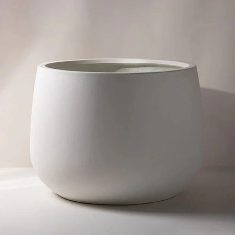 Iria concrete flower pot Ø74