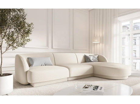 Miley jobbos ascot buklé sarokkanapé 255x156