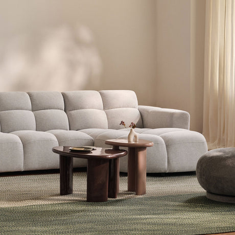 Ruby 3-seater corduroy sofa