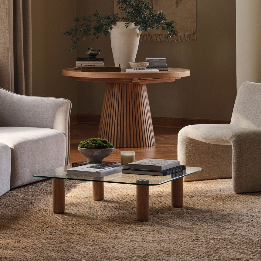 Ruby 3-seater corduroy sofa