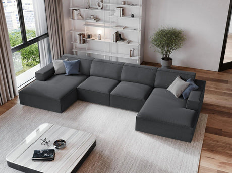 Jodie U-shaped fabric sofa