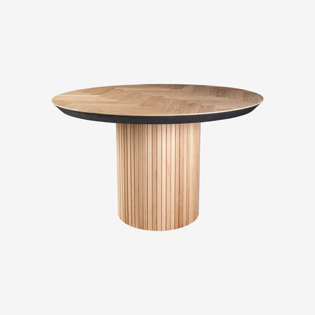 Monk round dining table