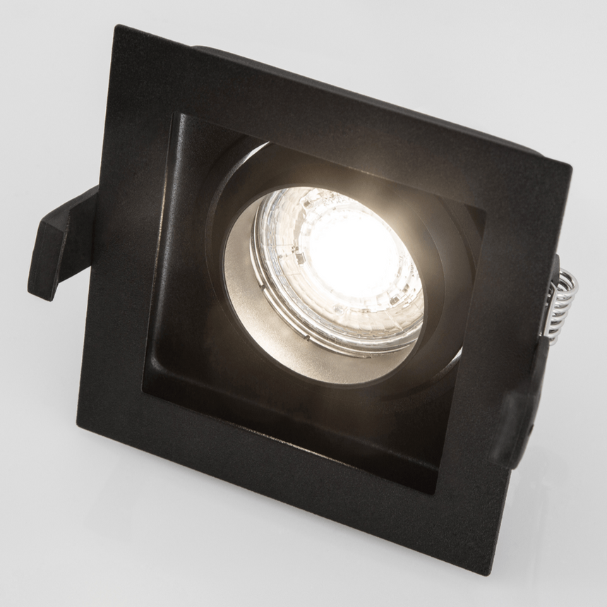 Di Moda metal ceiling lamp with black socket
